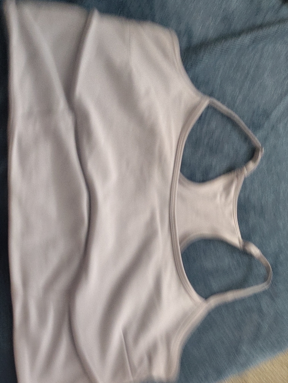 Blogilates Light Lavender Racerback Sports Bra